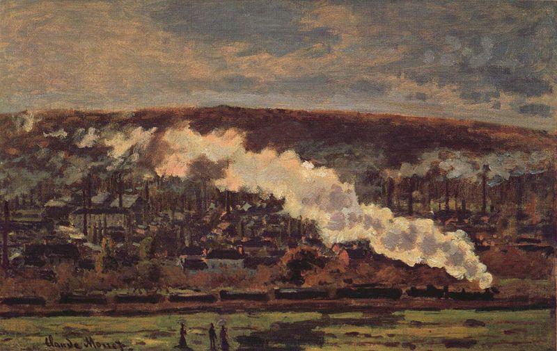 The Goods Train, Claude Monet